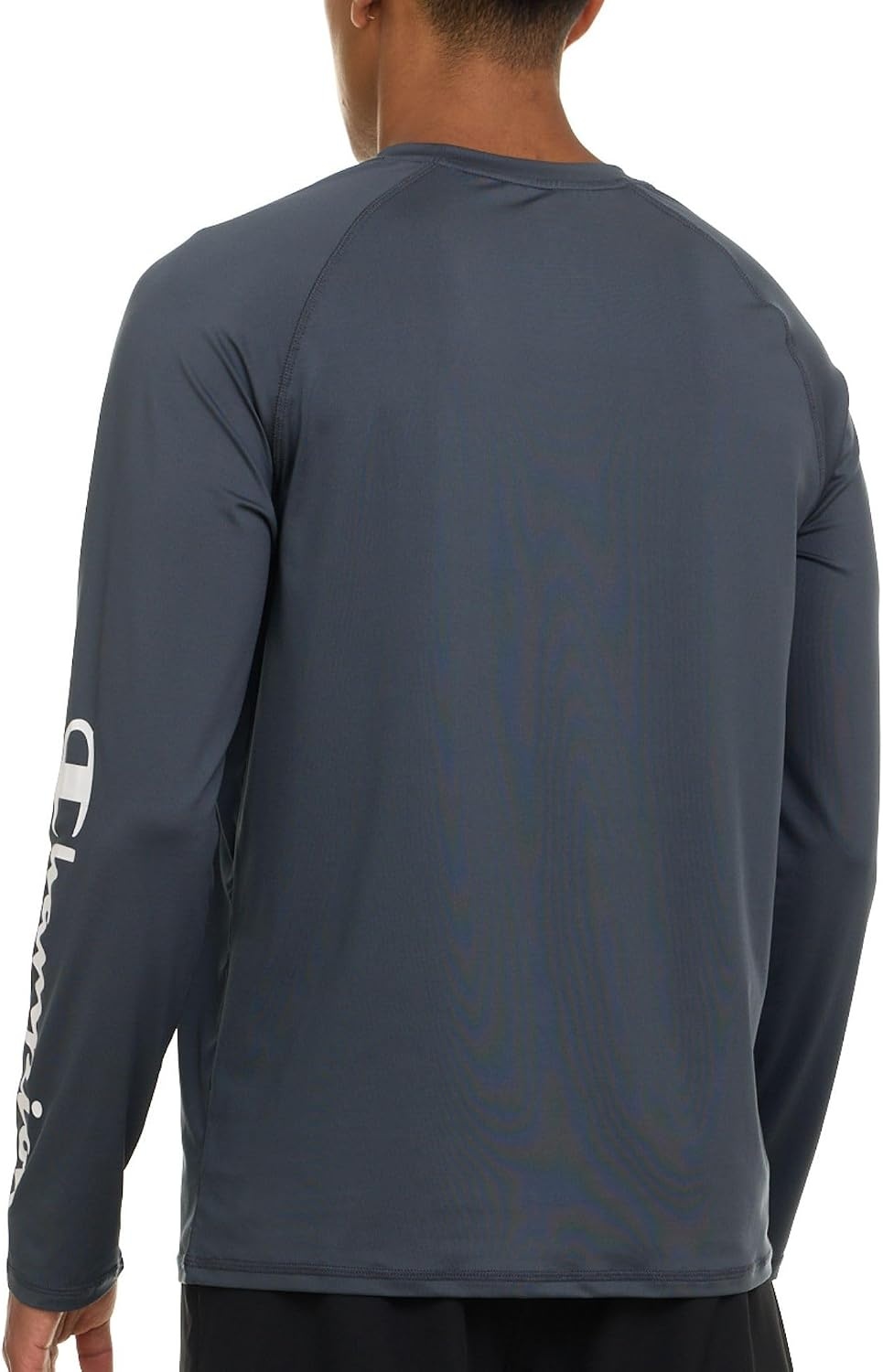 image:imageChampion Rash Guard for Men Long Sleeve Mens Swim Shirt for Fishing Hiking UPF 50 SPF Sun UV Protection Quick DryDark Grey