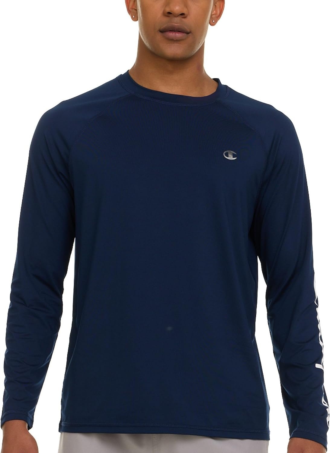 image:imageChampion Rash Guard for Men Long Sleeve Mens Swim Shirt for Fishing Hiking UPF 50 SPF Sun UV Protection Quick DryNavy