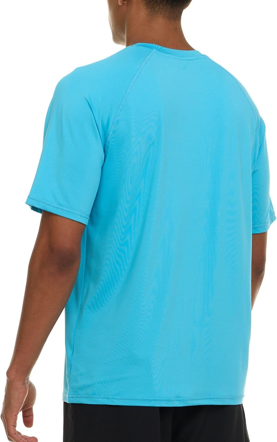 image:imageChampion Rash Guard for Men Short Sleeve Mens Swim Shirt Sun Shirt UPF 50 UV Protection SPF Quick Drying RashguardLight Blue