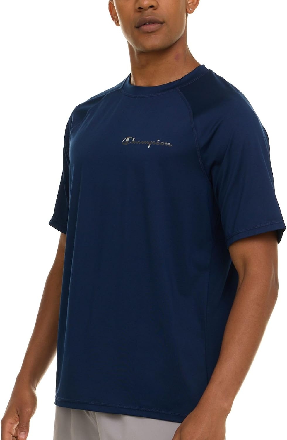 image:imageChampion Rash Guard for Men Short Sleeve Mens Swim Shirt Sun Shirt UPF 50 UV Protection SPF Quick Drying RashguardNavy