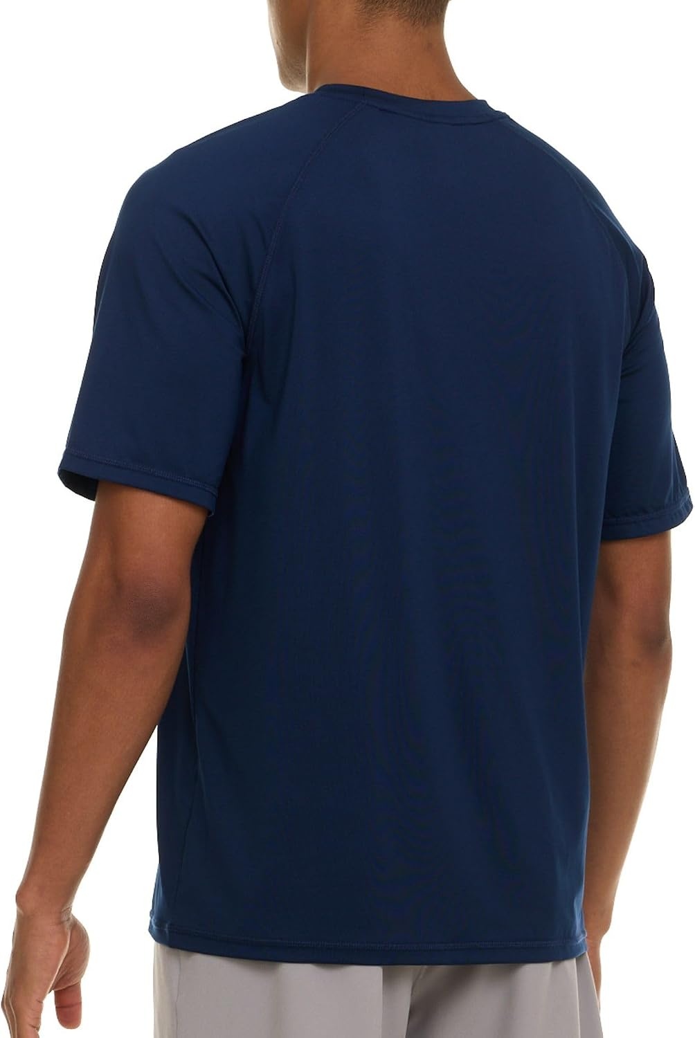 image:imageChampion Rash Guard for Men Short Sleeve Mens Swim Shirt Sun Shirt UPF 50 UV Protection SPF Quick Drying RashguardNavy