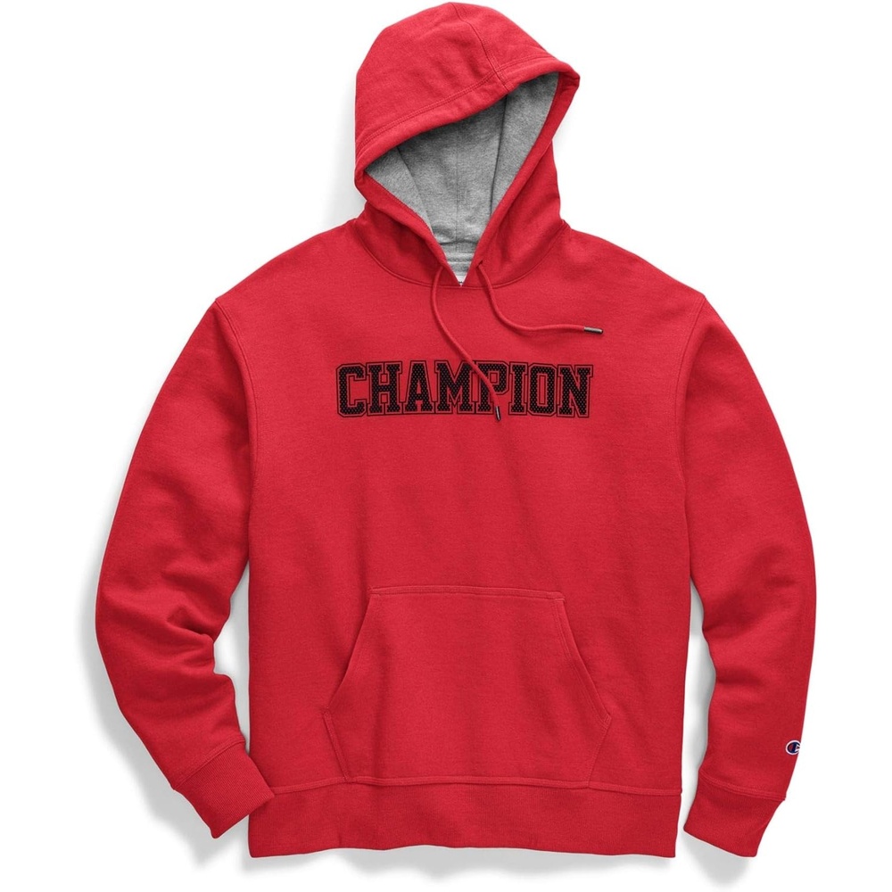 image:imageChampion Mens Pullover Fleece Hoodie Midweight C Logo Reg Or Big amp TallOxford Gray