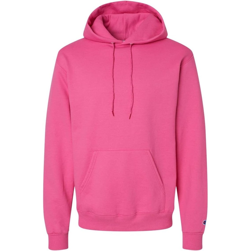 image:imageChampion Mens Pullover Fleece Hoodie Midweight C Logo Reg Or Big amp TallWow Pink