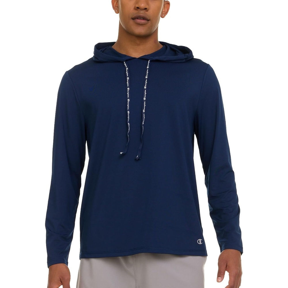 image:imageChampion Mens Sun Hoodie Long Sleeve UPF 50 Sun Shirts for Men Lightweight UV Protection Rash Guard Fishing Swim ShirtNavy