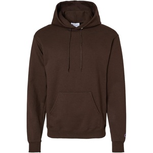 Champion Men’s Pullover Fleece Hoodie, Midweight, C Logo (Reg. Or Big & Tall)(Chocolate Brown)