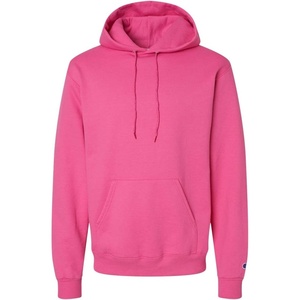 Champion Men’s Pullover Fleece Hoodie, Midweight, C Logo (Reg. Or Big & Tall)(Wow Pink)