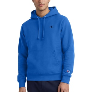 Champion Men’s Pullover Fleece Hoodie, Standard Fit, Midweight, C Logo, Available in Regular and Big & Tall(Nebulas Blue – C Logo)