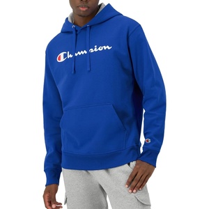 Champion Mens Pullover Graphic Fleece Hoodie, Standard Fit Midweight Fleece Classic Script Logo Available Regular, Big & Tall(Surf the Web – Classic Script Logo)