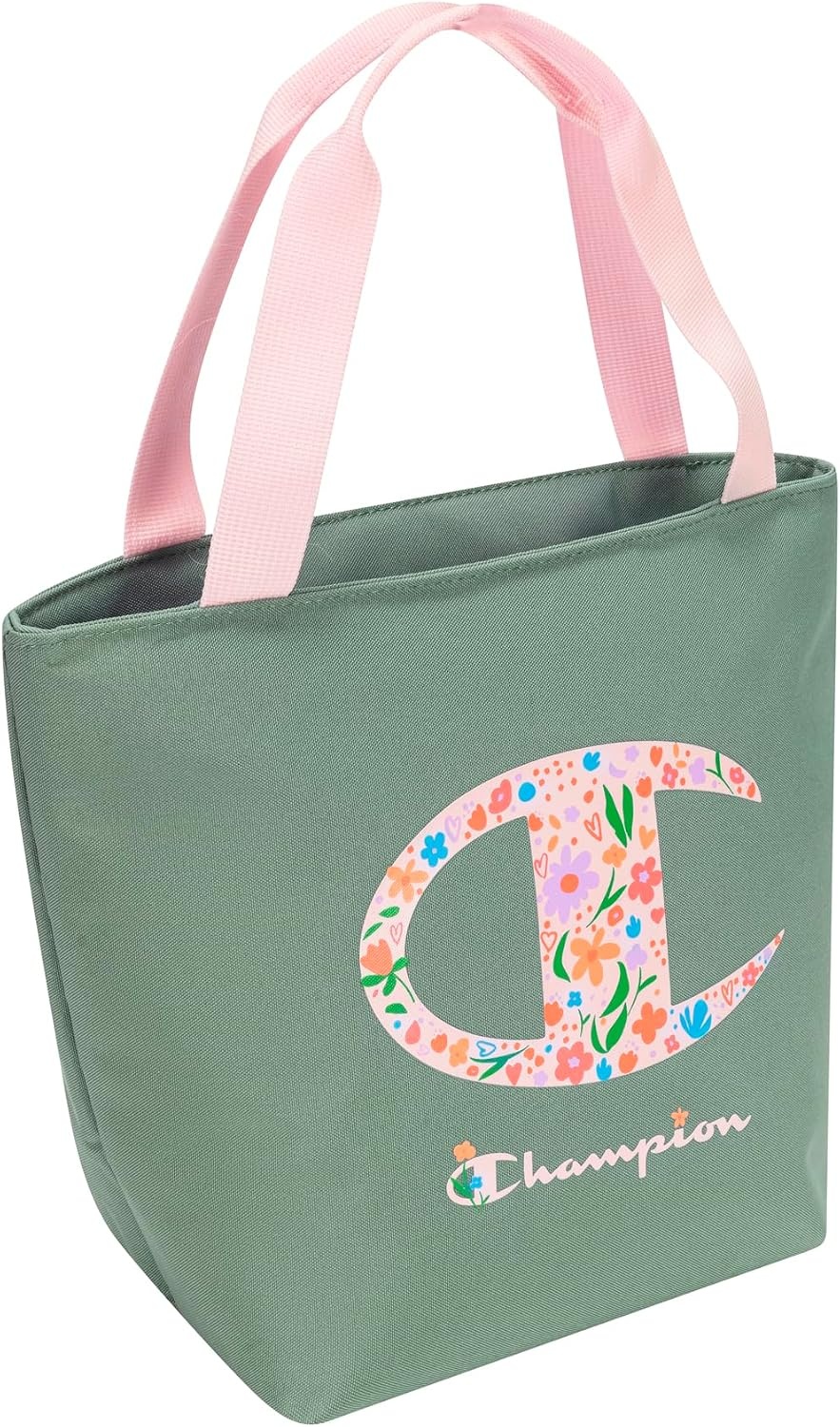 image:imageChampion Kids Fresh Insulated Lunch Tote with Carry Handle No Leak Cooler Bag for Daily Use PinkBlue One SizeOlive