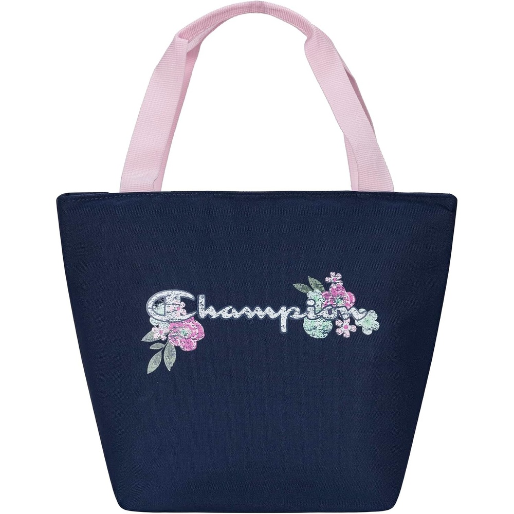 image:imageChampion Kids Fresh Insulated Lunch Tote with Carry Handle No Leak Cooler Bag for Daily Use PinkBlue One SizeRoseateNavy